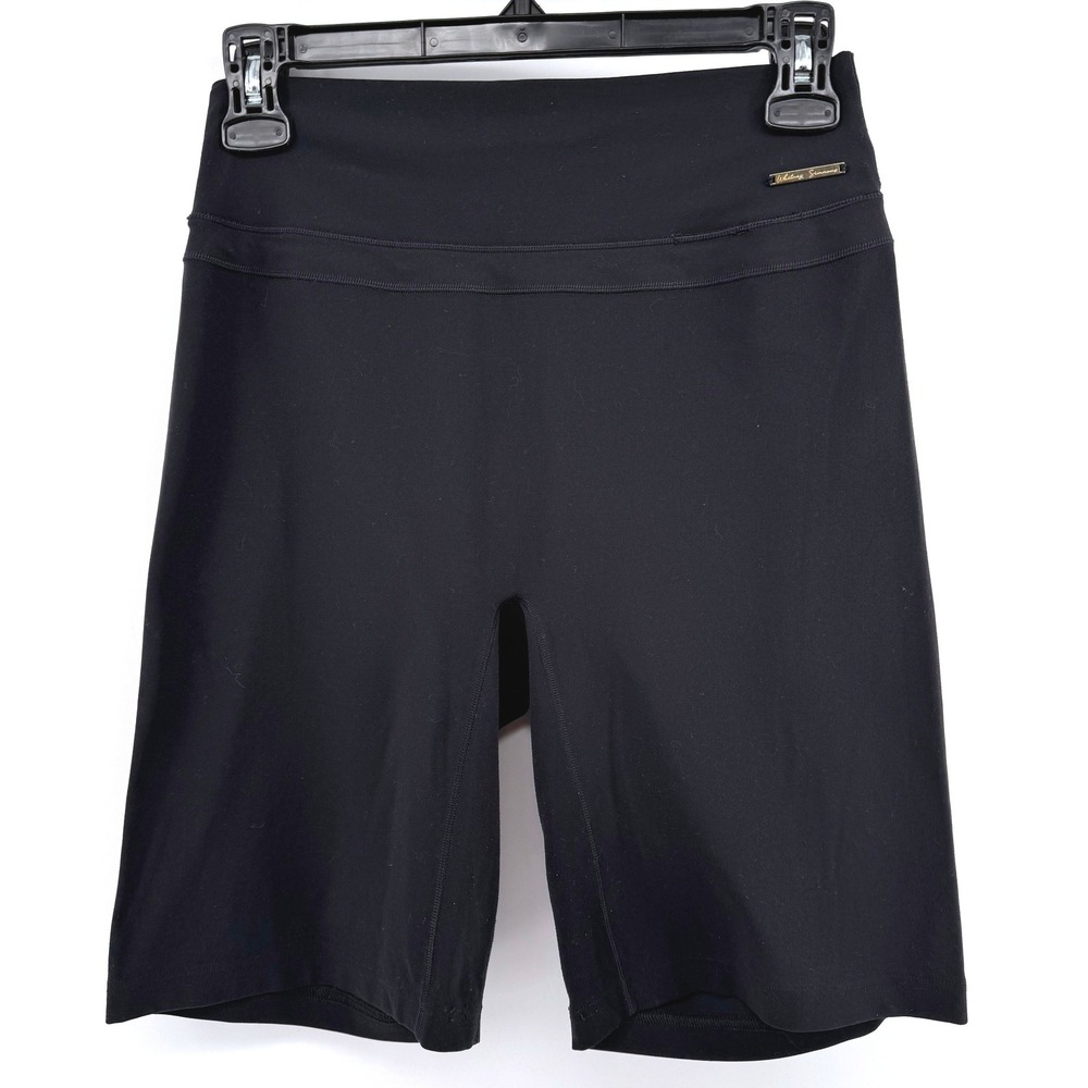 Gymshark Cycling Yoga Gym Biker Shorts Large Black Whitney Simmons High Rise